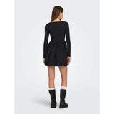 ONLY ONLMENIA Balloon Short Dress In Black