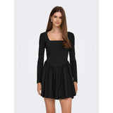 ONLY ONLMENIA Balloon Short Dress In Black