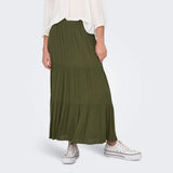 ONLY ONLMIKKA Long Skirt In Grape Leaf