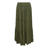 ONLY ONLMIKKA Long Skirt In Grape Leaf
