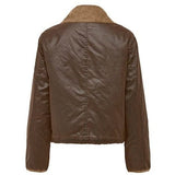 ONLY Onlmountain Short Wash Jacket in Brown