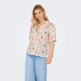 ONLY ONLRAYA Blouse In Cloud Dancer