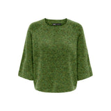 ONLY ONLSIMONI 3/4 Knitted Pullover In Forest Night