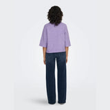 ONLY ONLSIMONI Knitted Pullover In Chinese Violet