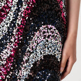 ONLY Onlsofie Mini skirt In Black/Pink
