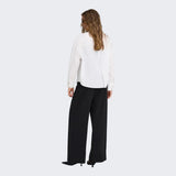ONLY ONLSONJA Wide Leg Fit Trousers In Black