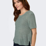 ONLY ONLSUNNY Knitted Top In Laurel Wreath