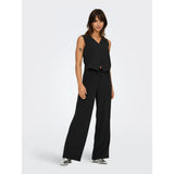 ONLY ONLTHANA LIFE Wide Casual Pant In Black