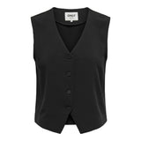 ONLY ONLTHANA Tailored Waistcoat In Black