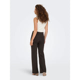 ONLY ONLTHEA Baggy Fit Knitted Trousers In Brown
