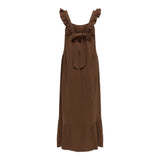 ONLY ONLTHYRA Long Dress In Pinecone