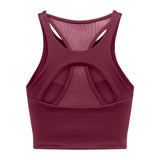 ONKLY PLAY Onpposh-2 Mesh Bra In WIne