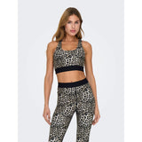 ONLY ONPDAISY-2-LEO Sports Bra In Black