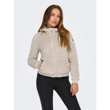 ONLY PLAY ONPFLUFFY Jacket In Beige / Pumice Stone