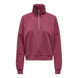 ONLY PLAY ONPALENA Crop Fit Half Zip In Brush