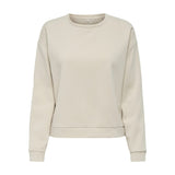ONLY PLAY Onpcalli Life Brush Sweatshirt In Stone