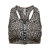 ONLY PLAY ONPDAISY-2-ALEO Zip Bra In Brown Multi