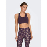 ONLY PLAY ONPDAISY-2 SEAM Sports Bra In Plum