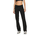 ONLY PLAY ONPFOLD Flared Fit Leggings In Black