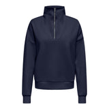 ONLY PLAY Onplounge Half Zip Sweat In Maritime Blue