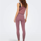 ONLY PLAY ONPRYA-2-EVA Tight Fit Sports Leggings In Rose