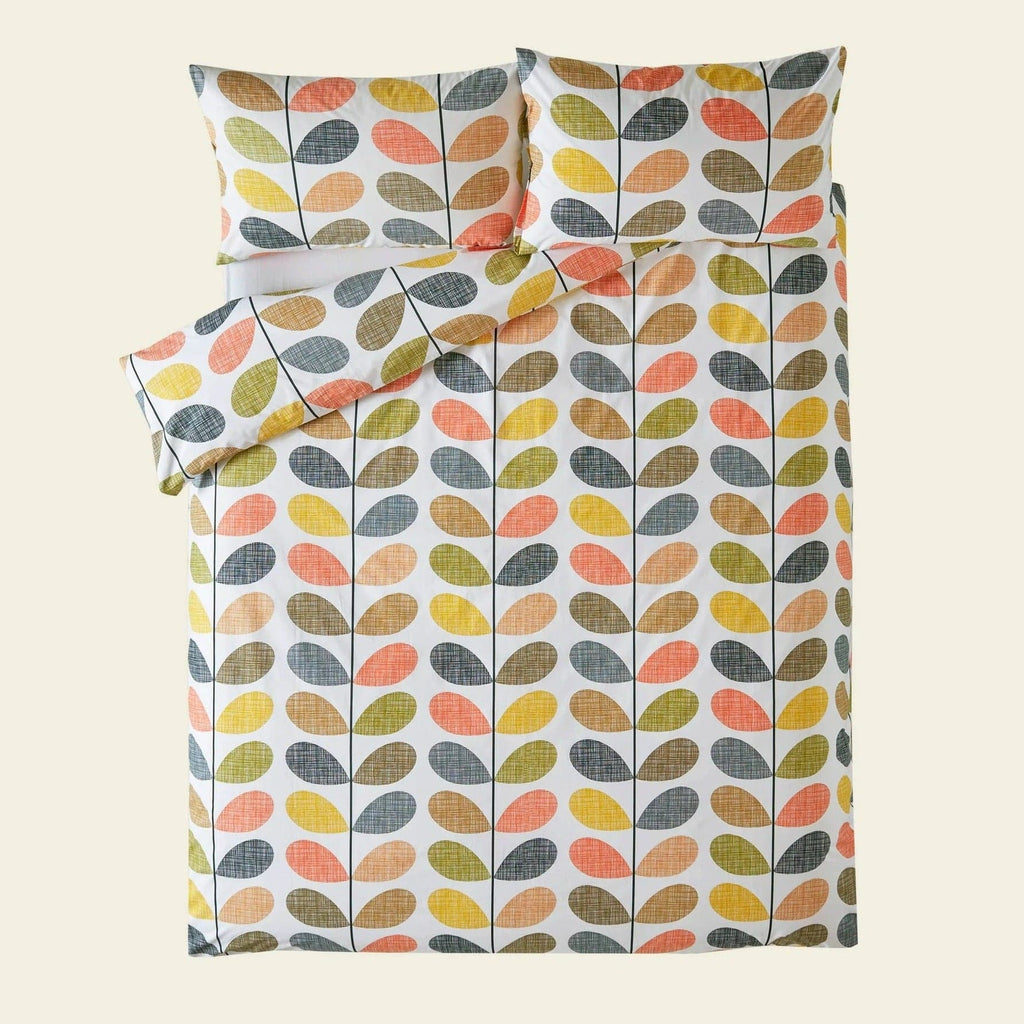 Orla Kiely Scribble Stem Bed Linen Multi Stem Elys Wimbledon