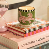 Paddywax A Dopo 8 Oz Hand painted "Tiger" Ceramic - Black Cedar & Fig