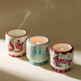 Paddywax A Dopo Cheetah Linen & Orris Boxed Ceramic Candle