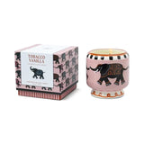 Paddywax A Dopo Elephant Ceramic Candle Tobacco Vanilla 8oz