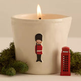 Paddywax Bistro London Mind the Guard Ceramic Candle