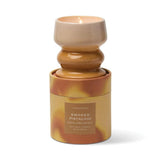 Paddywax Melt 8.5oz Ombre Sand/Stone Ceramic Candle Smoked Pistachio