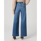 PAIGE Anessa 31" Wide Leg Jean in Freeride Medium Blue