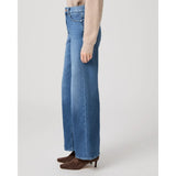 PAIGE Anessa 31" Wide Leg Jean in Freeride Medium Blue