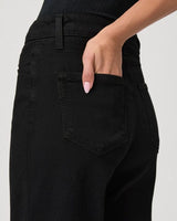 PAIGE Anessa Wide Leg Jean in Black