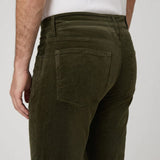 PAIGE Federal 32" Slim Straight Pant Dark Iron