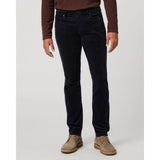 PAIGE Federal Slim Straight Pant In Deep Anchor Corduroy