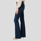 PAIGE High Rise Laurel Canyon 32" Bootcut Jean In Berlin