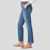 PAIGE Mayslie Straight Ankle Pant In Rock Show