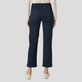 PAIGE Quincy Ankle Pant In Vintage Navy Seascape