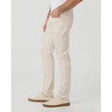 PAIGE Transcend Federal Slim Straight Jean In Sea Shell