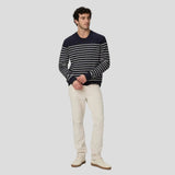 PAIGE Transcend Federal Slim Straight Jean In Sea Shell