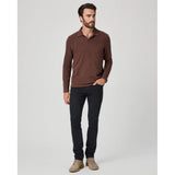 PAIGE Transcend Federal Slim Straight Jean In True Navy