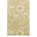 Paoletti Gold Stag Christmas Festive Table Runner Gold