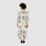 Part Two AlyaPW Dress In Blue Flower Print