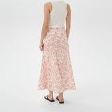 Part Two BerilPW Skirt In Peach Blossom Paisley