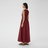 Part Two BorgnettePW Dress In Burnt Russet