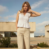Part Two BorgnyPW Top In Bright White