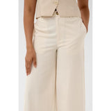 Part Two BritaPW Trousers In Whisper White