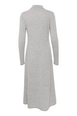 Part Two CheyennePW Long Sleeve Dress in Light Grey