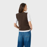 Part Two ChristinPW Waistcoat In Mole